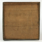 Antique Japanese Wooden Pottery Storage Box Inside 25x25x31.5cm WB949