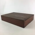 Antique Japanese Wooden Pottery Storage Box Inside 28x40x7cm WB973