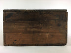Antique Japanese Wooden Pottery Storage Box Inside 31x43x16.5cm WB953