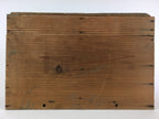 Antique Japanese Wooden Pottery Storage Box Inside 38x18x23.5cm WB964
