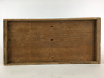 Antique Japanese Wooden Pottery Storage Box Inside 38x18x23.5cm WB964