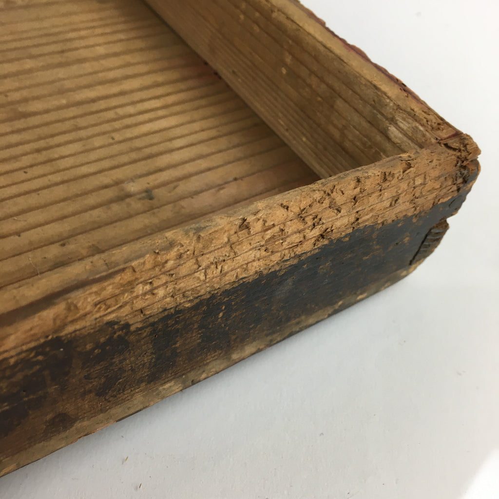 Antique Japanese Wooden Storage Box Inside 27x57x22cm WB984