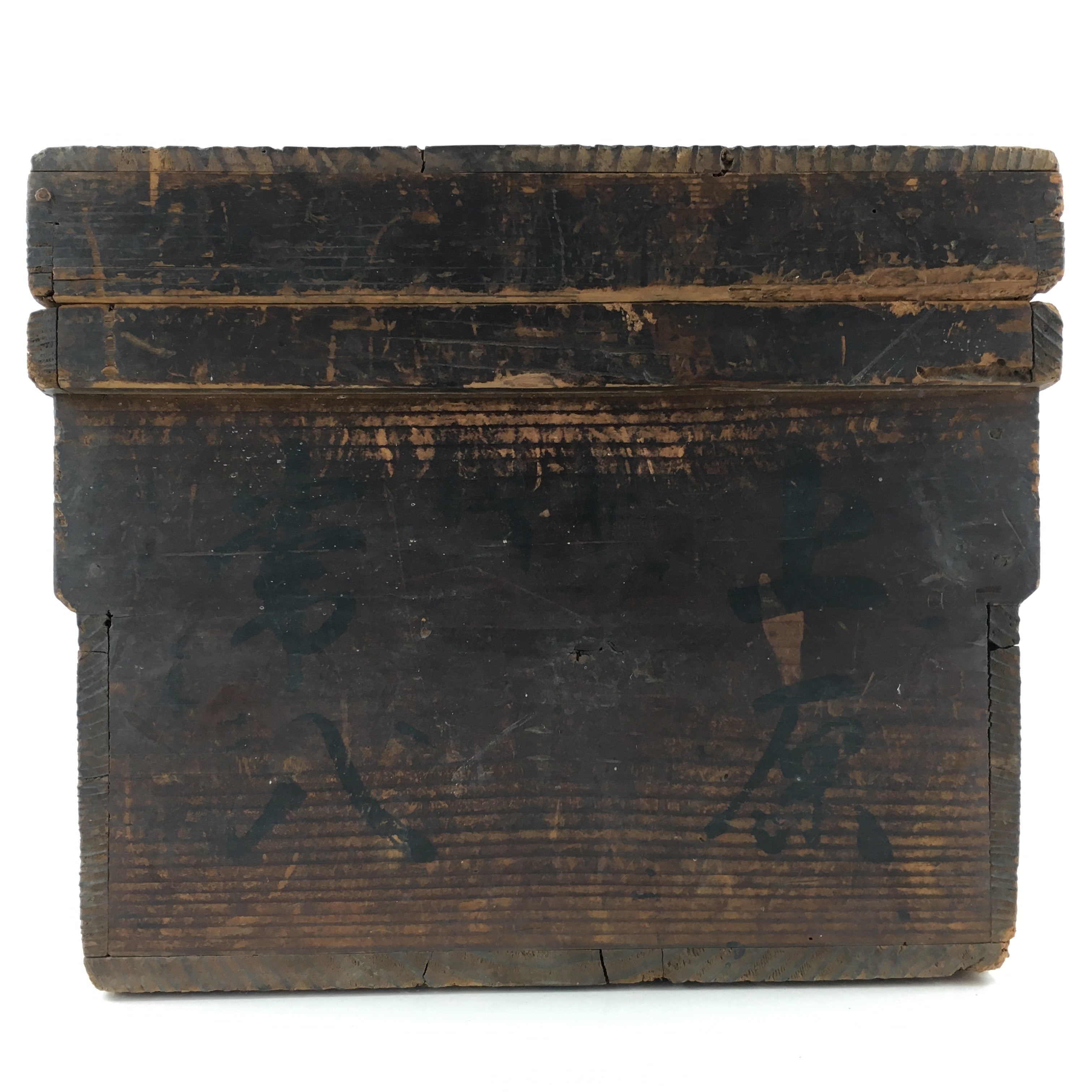 Antique Japanese Wooden Storage Box Inside 27x57x22cm WB984