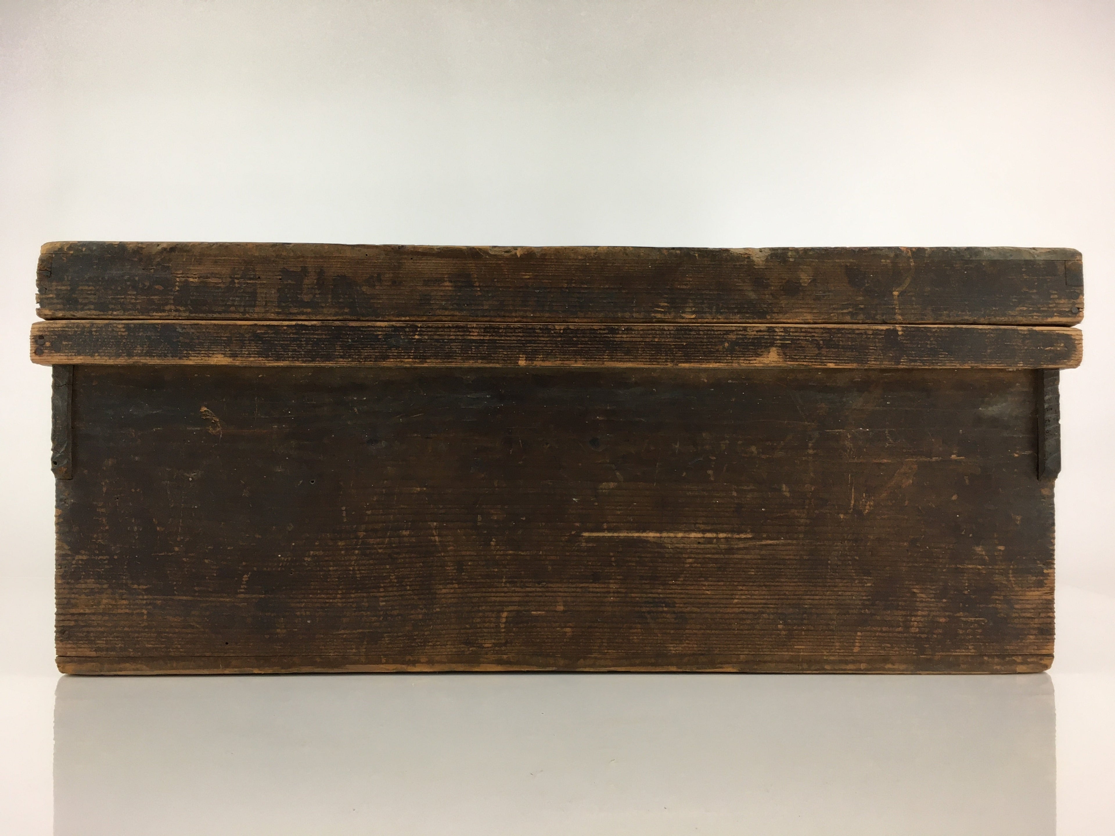 Antique Japanese Wooden Storage Box Inside 27x57x22cm WB984