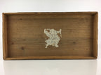 Antique Japanese Wooden Storage Box Inside 27x57x22cm WB984