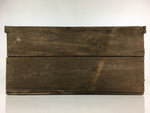 Antique Japanese Wooden Storage Box Inside 27x59.5x29.5cm WB978