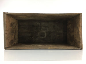 Antique Japanese Wooden Storage Box Inside 27x59.5x29.5cm WB978