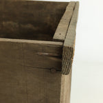 Antique Japanese Wooden Storage Box Inside 27x59.5x29.5cm WB978