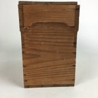 Antique Japanese Wooden Storage Box Pottery Hako Inside 28x22.5x13.5cm WB796