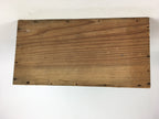 Antique Japanese Wooden Storage Box Pottery Hako Inside 28x22.5x13.5cm WB796