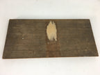 Antique Japanese Wooden Storage Box Pottery Hako Inside 28x22.5x13.5cm WB796