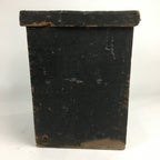 Antique Japanese Wooden Storage Box Pottery Hako Inside 29x28x40.5cm WB832