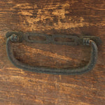 Antique Japanese Wooden Tool Storage Box Inside 23x45x13cm WB950