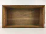 Antique Japanese Wooden Tool Storage Box Inside 23x45x13cm WB950
