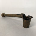 Antique Japanese Yatate Calligraphy ink Sumi Inkwell Shuji C1900 JK165