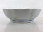 Antique Japanese koimari Arita Ware Porcelain Bowl Red Green Floral Design PY198