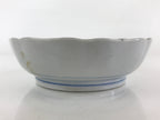 Antique Japanese koimari Arita Ware Porcelain Bowl Red Green Floral Design PY198