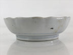 Antique Japanese koimari Arita Ware Porcelain Bowl Red Green Floral Design PY199