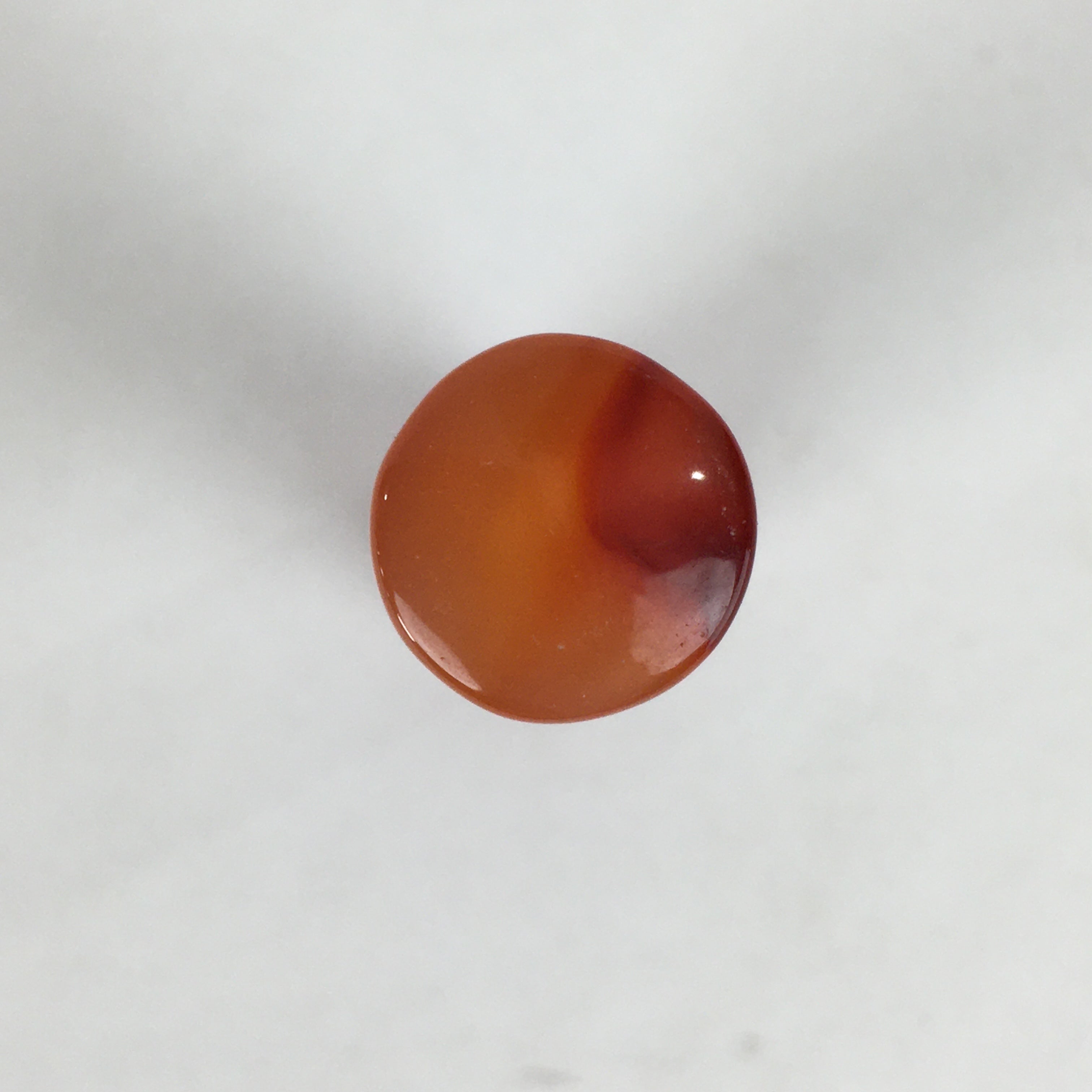 Chinese Boxed Stone Name Stamp Vtg Red Orange Unused Seal Inkan JK299