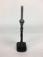 Chinese Miniature Sword Vtg With Sword Stand Sword Sheath Display Figurine BD72