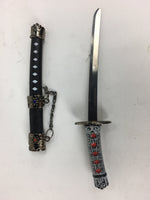 Chinese Miniature Sword Vtg With Sword Stand Sword Sheath Display Figurine BD72
