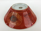 Chinese Porcelain Ramen Bowl Vtg Red Dragon Thunder Large Bowl Donburi PY217