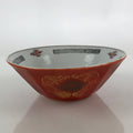 Chinese Porcelain Ramen Bowl Vtg Red Dragon Thunder Large Bowl Donburi PY217