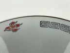 Chinese Porcelain Ramen Bowl Vtg Red Dragon Thunder Large Bowl Donburi PY218