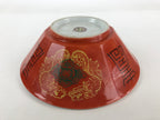 Chinese Porcelain Ramen Bowl Vtg Red Dragon Thunder Large Bowl Donburi PY219