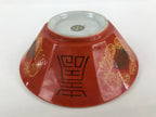 Chinese Porcelain Ramen Bowl Vtg Red Dragon Thunder Large Bowl Donburi PY219