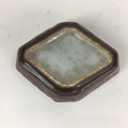 Chinese Porcelain Soy Sauce Dipping Dipping Dish Vtg Small Brown Shoyuzara PP851