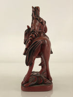 Chinese Stone Statue Warrior on Horseback Romance of the Three Kingdoms BD844