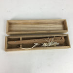 Chinese Wood Folding Scented Hand Fan Vtg Sensu Sandal Wood Carving Brown 4D493