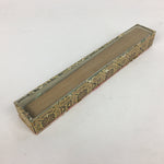 Chinese Wood Folding Scented Hand Fan Vtg Sensu Sandal Wood Carving Brown 4D505