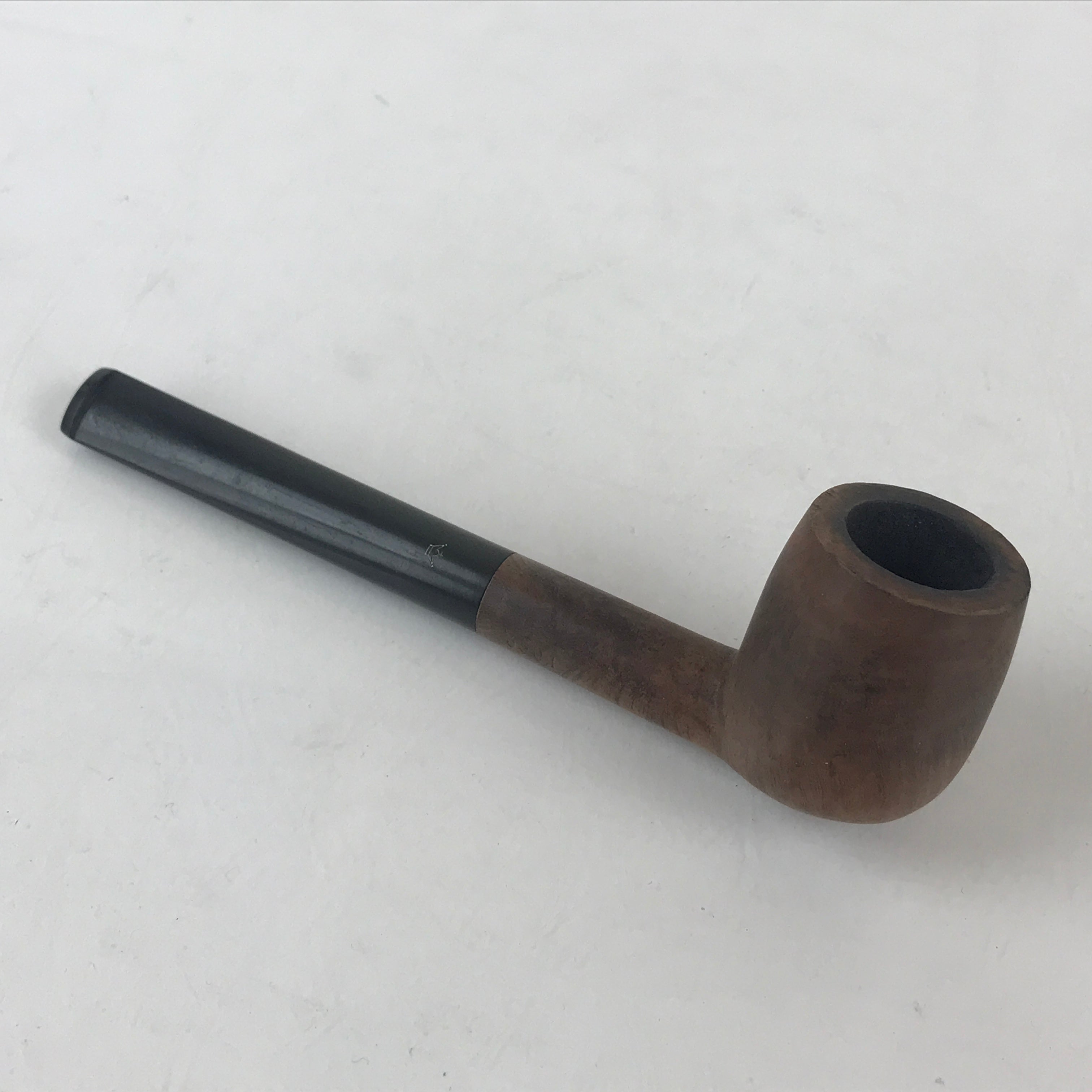 Classic Tobacco Pipe Lucky Best Old Briar Vtg Wooden Smoking Pipe