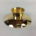 Japanese 24K GP Gold Plated Drinking Sake Cup Vtg Emperor Metal Sakazuki PX608