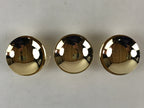Japanese 24K GP Gold Plated Drinking Sake Cup Vtg Hoju-Hai Metal Sakazuki PX672