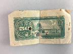 Japanese 50 sen Currency Paper Money 9pc Set Vtg Bank Bill Cash Banknote J765
