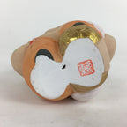 Japanese 7 Lucky Gods Daikoku Figurine Vtg Plaster Ornament Okimono Doll BD784