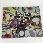 Japanese Abstract Art Oil Painting Picture Unframed Yoshihiro Hagino FL44