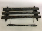 Japanese African Wall hanging Ornament Vtg Kabekazari Decoration Wood JK192