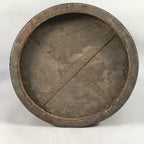 Japanese Antique Handmade Wooden Rice Bucket Masu Brown JK182