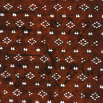 Japanese Antique Ise Katagami Kimono Stencil Edo Era Diamond Petal A244