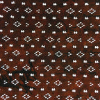 Japanese Antique Ise Katagami Kimono Stencil Edo Era Diamond Petal A244