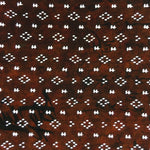 Japanese Antique Ise Katagami Kimono Stencil Edo Era Diamond Petal A244