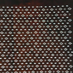 Japanese Antique Ise Katagami Kimono Stencil Edo Era Diamond Petal A244