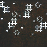 Japanese Antique Ise Katagami Kimono Stencil Edo Era Hashtag Igeta A364