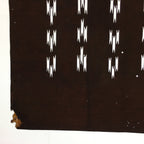 Japanese Antique Ise Katagami Kimono Stencil Edo Era Plus Sign Pattern A315