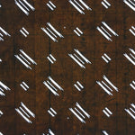 Japanese Antique Ise Katagami Kimono Stencil Edo Era Plus Sign Pattern A316