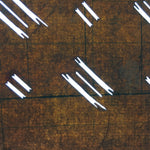 Japanese Antique Ise Katagami Kimono Stencil Edo Era Plus Sign Pattern A316